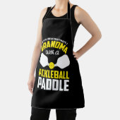 Onderschat oma nooit met Pickleball Paddle Schort (Insitu)