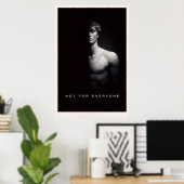 Onderschatte Minimalist – Motiverende Stille Krach Poster (Thuiskantoor)