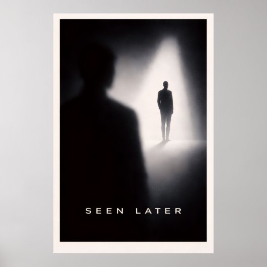 Onderschatte Minimalistische Poster (Voorkant)