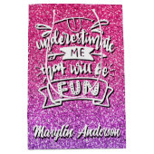 ONDERSCHATTING VAN MIJ DAT DE KLANT ZAL KUNNEN WOR MEDIUM CADEAUZAKJE (Voorkant)