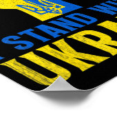 Onderscheid met Oekraïne Love Support Ukraine Mann Poster (Hoek)
