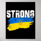 Onderscheid met Oekraïne Love Support Ukraine Mann Poster (Voorkant)