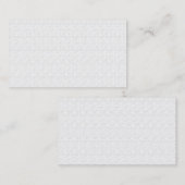 Onderscheid u met indrukwekkende kwaliteit contactkaartje (Voorkant / Achterkant)