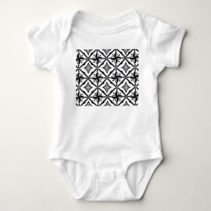 Onderscheidend Indonesisch Batik: motieven. Romper