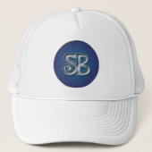 Onderscheidend monogram "SB" Trucker Pet (Voorkant)