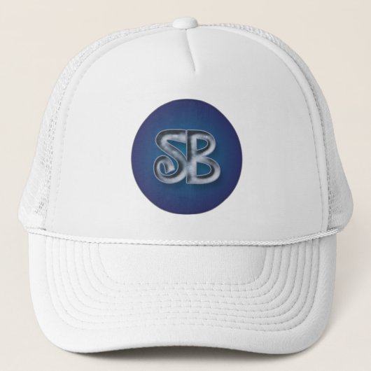 Onderscheidend monogram "SB" Trucker Pet (Voorkant)