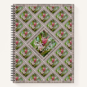 Onderscheidend Notitieboek met Pink Spider Lillies