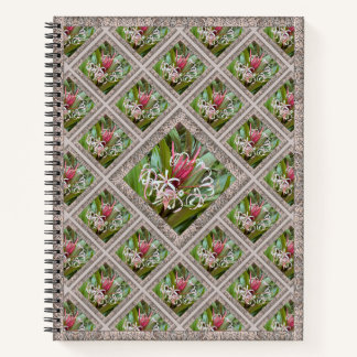 Onderscheidend Notitieboek met Pink Spider Lillies