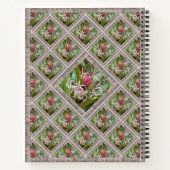 Onderscheidend Notitieboek met Pink Spider Lillies (Achterkant)