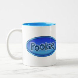Onderscheidend "POOKIE" Tweekleurige Koffiemok