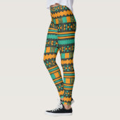 Onderscheidend tribaal patroon leggings (Links)