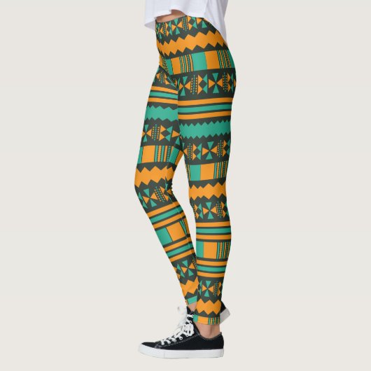 Onderscheidend tribaal patroon leggings (Links)