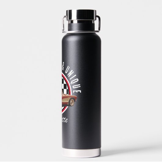 Onderscheidende en unieke waterfles (Achterkant)