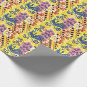 Onderscheidende Indonesische batik motieven Cadeaupapier (Hoek)