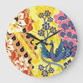 Onderscheidende Indonesische batik motieven Grote Klok (Voorkant)