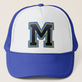 Onderscheidende letter M Trucker Pet
