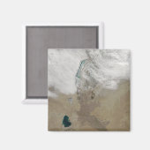 Onderscheidende lijnen van wolken magneet (Voorkant / Achterkant)