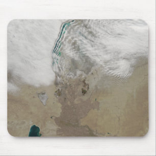 Onderscheidende lijnen van wolken muismat