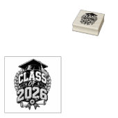Onderscheidingsklasse 2026 Afstudeerfeest Design Rubberstempel (Gestempeld)