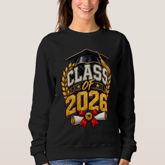 Onderscheidingsklasse 2026 Afstudeerfeest Design Trui (Voorkant)