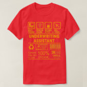 ONDERSCHRIJF ASSISTANT NICE DESIGN 2017 T-SHIRT (Design voorkant)