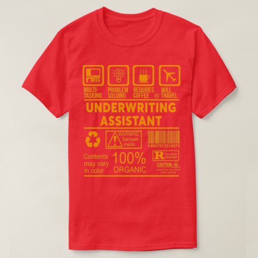 ONDERSCHRIJF ASSISTANT NICE DESIGN 2017 T-SHIRT (Design voorkant)