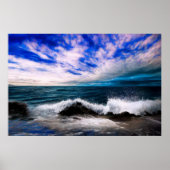 Ondersleept Zee Poster (Voorkant)