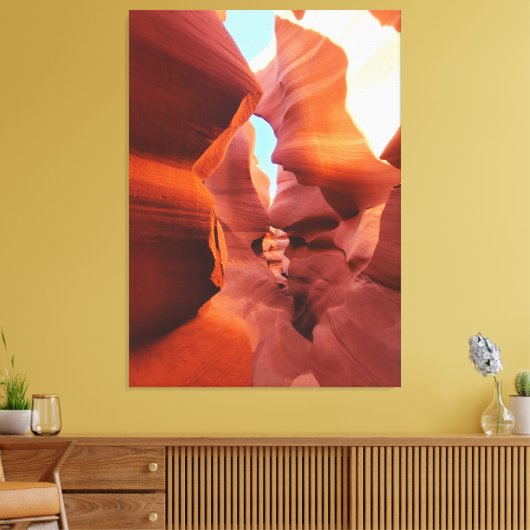 Onderste Antelope Valley 2 Canvas Afdrukken (Insitu (Woonkamer))