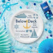 Onderste Borden voor deceptpapier Papieren Bordje (Feest)