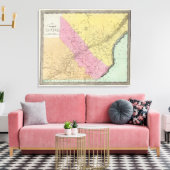 Onderste Canada 4 Canvas Afdruk (Insitu (Woonkamer))