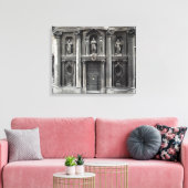 Onderste helft van de gevel, 1637-41 canvas afdruk (Insitu (Woonkamer))