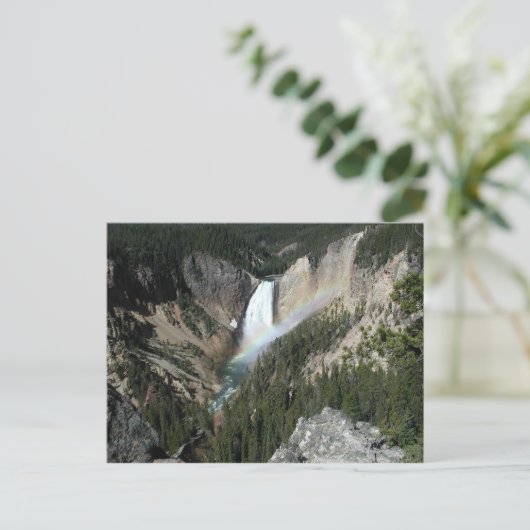 Onderste Herfst geelsteen Briefkaart (Staand voorkant)