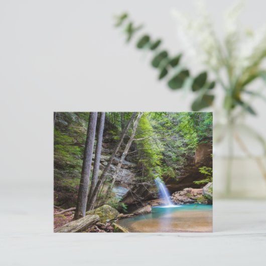 Onderste Herfsten, Grot van het Oude Man, Hocking Briefkaart (Staand voorkant)