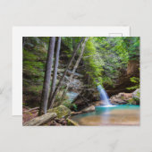 Onderste Herfsten, Grot van het Oude Man, Hocking Briefkaart (Voorkant / Achterkant)