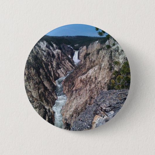 Onderste Herfsten Ronde Button 5,7 Cm (Voorkant)