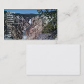 Onderste Herfsten Visitekaartje (Voorkant / Achterkant)