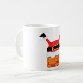 Onderste Kerstman Koffiemok (Voorkant links)