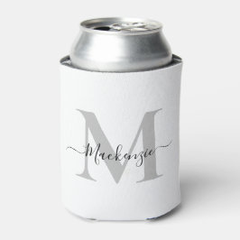 Onderste prijsopgave voor monogram Initiaal person Blikjeskoeler