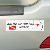 Onderste tijd bumpersticker (Op auto)