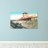 Onderste Uitzicht van de Grote Noordelijke Depot e Canvas Afdruk (Insitu (Houten vloer))