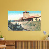 Onderste Uitzicht van de Grote Noordelijke Depot e Canvas Afdruk (Insitu (Woonkamer))