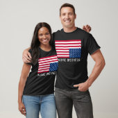 Onderste vlag in nood t-shirt (Unisex)