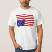 Ondersteboven Amerikaans vlaggen versperren - Anti T-shirt (Voorkant)