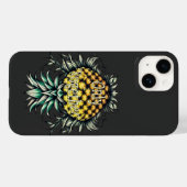 Ondersteboven Ananas Alleen samen Paar Case-Mate iPhone Case (Achterkant (horizontaal))