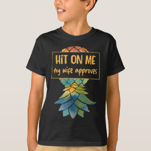 Ondersteboven Ananas Cruise Subtiele Swinger Grapp T-shirt