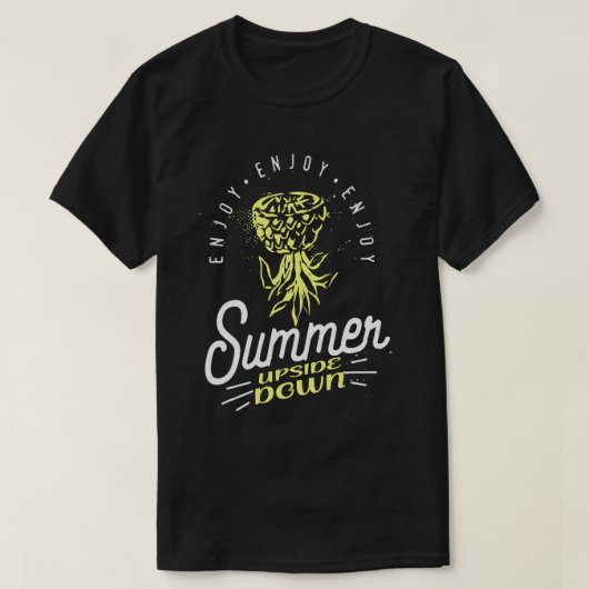 Ondersteboven Ananas Swinger 4 T-shirt (Design voorkant)