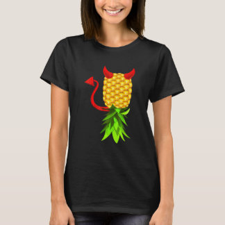 Ondersteboven Ananas Swinger Mannen Vrouwen T-shirt