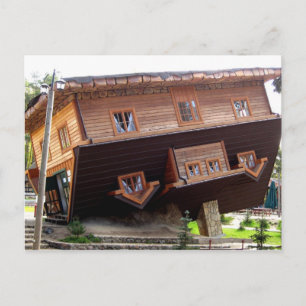 Ondersteboven Briefkaart