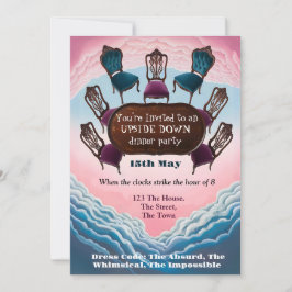 ondersteboven dinerfeest, Modern Surrealisme Kaart