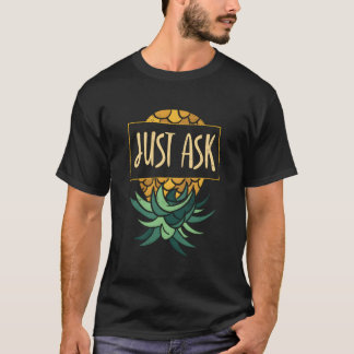 Ondersteboven Eappel Vraag het gewoon Subtiele Swi T-shirt